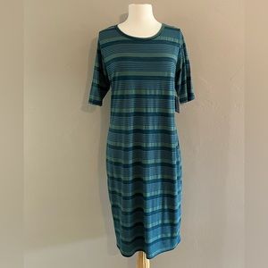 LuLaRoe “Julia” Tshirt dress